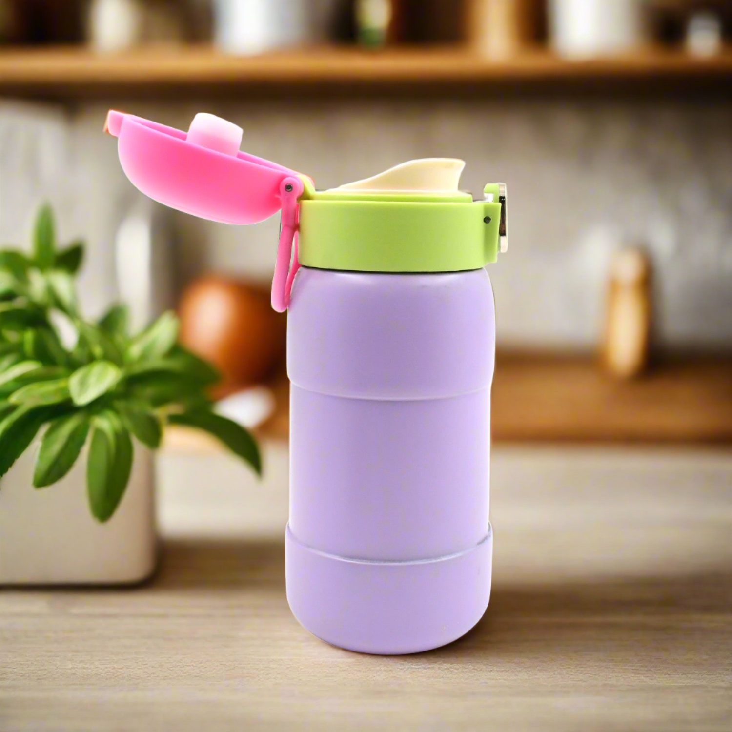Duckstainless Steel Water Bottle For Kids Adults Steel Flask Metal Thermos Spill Proof Cap Closure Bpa Free For School Home Office Drinkware (1 Pc  Mix Design) Duckstainless Steel Water Bottle For Kids Adults Steel Flask Metal Thermos Spill Proof Cap Closure Bpa Free For School Home Office Drinkware (1 Pc  Mix Design)